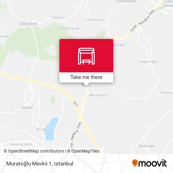 Muratoğlu Mevkii 1 map