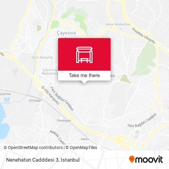 Nenehatun Cadddesi 3 map