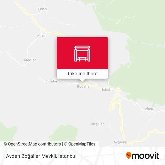 Avdan Boğallar Mevkii map