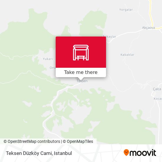 Teksen Düzköy Cami map
