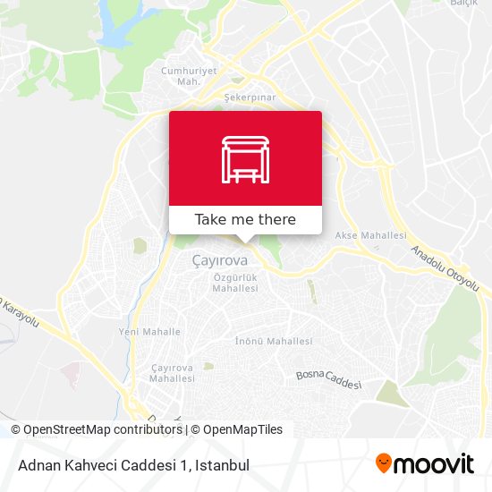 Adnan Kahveci Caddesi 1 map