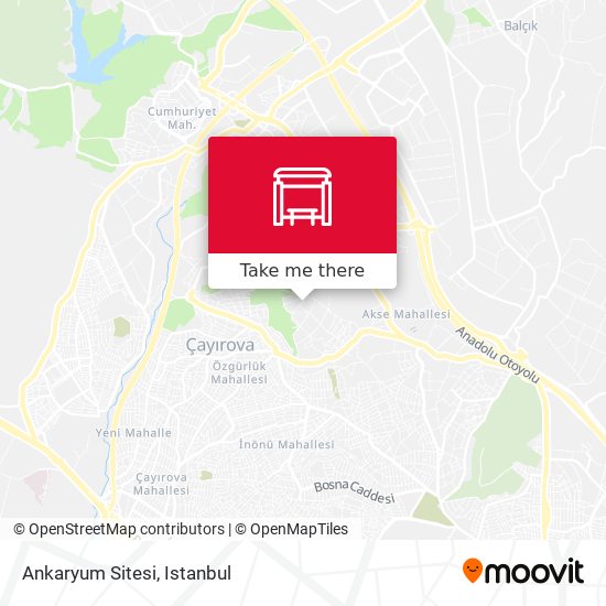 Ankaryum Sitesi map