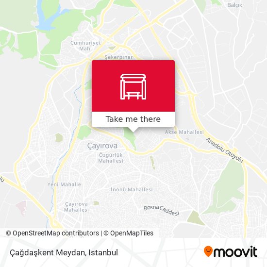 Çağdaşkent Meydan map