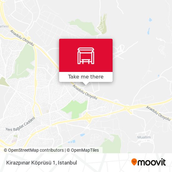 Kirazpınar Köprüsü 1 map
