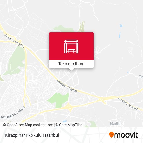 Kirazpınar İlkokulu map