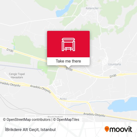 İBrikdere Alt Geçit map