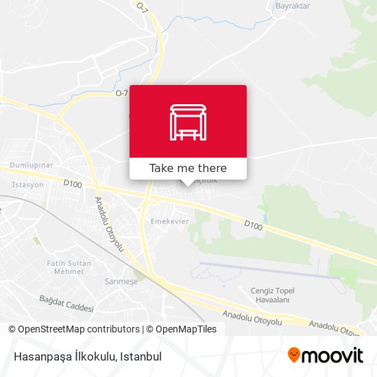 Hasanpaşa İlkokulu map