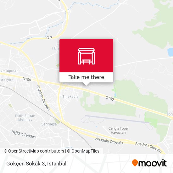 Gökçen Sokak 3 map