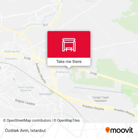 Özdilek Avm map