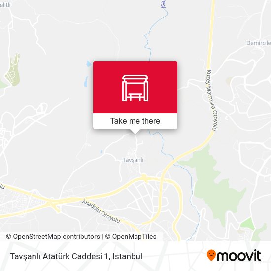 Tavşanlı Atatürk Caddesi 1 map