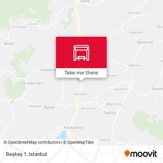 Beşkeş 1 map