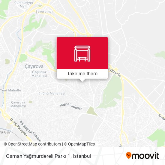 Osman Yağmurdereli Parkı 1 map