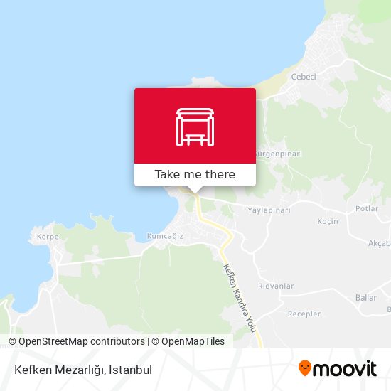 Kefken Mezarlığı map