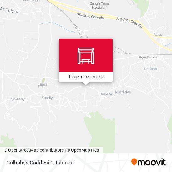 Gülbahçe Caddesi 1 map