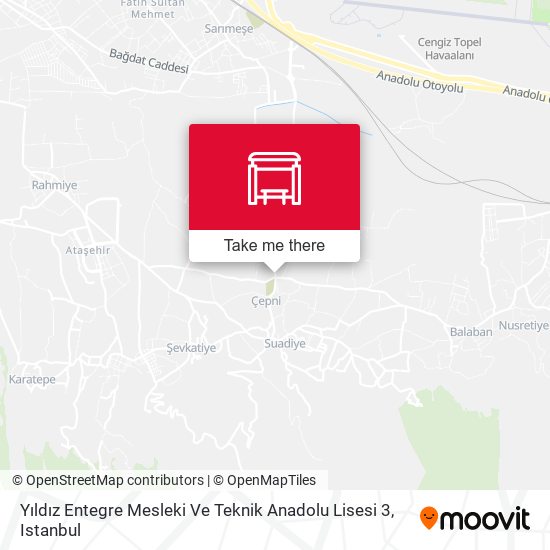 Yıldız Entegre Mesleki Ve Teknik Anadolu Lisesi 3 map