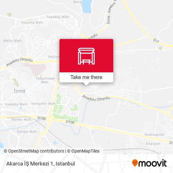 Akarca İŞ Merkezi 1 map
