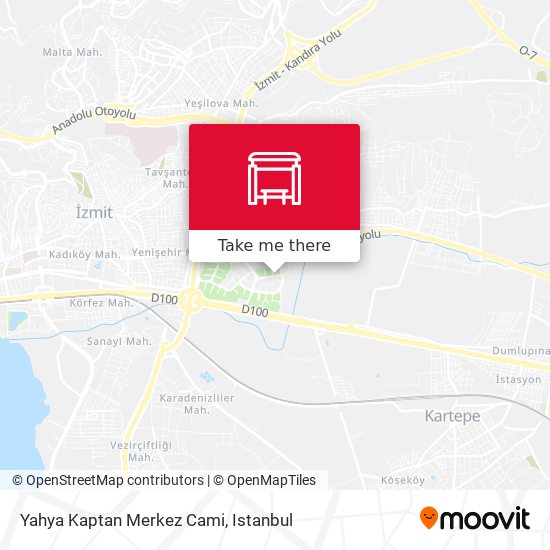 Yahya Kaptan Merkez Cami map
