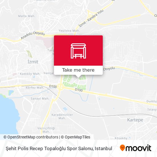 Şehit Polis Recep Topaloğlu Spor Salonu map