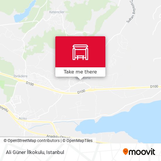 Ali Güner İlkokulu map