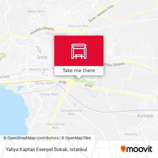 Yahya Kaptan Esenyel Sokak map