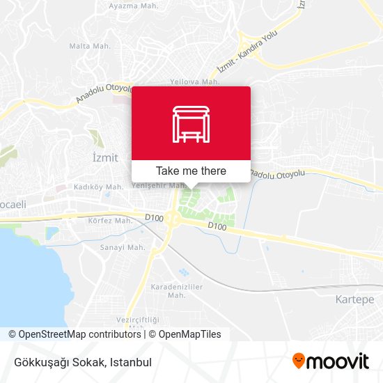 Gökkuşağı Sokak map