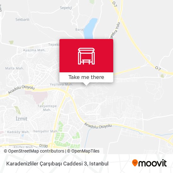 Karadenizliler Çarşıbaşı Caddesi 3 map