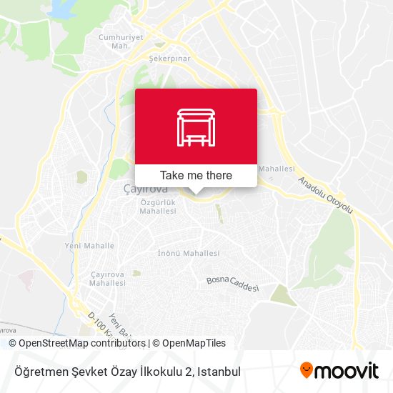 Öğretmen Şevket Özay İlkokulu 2 map