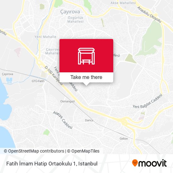 Fatih İmam Hatip Ortaokulu 1 map