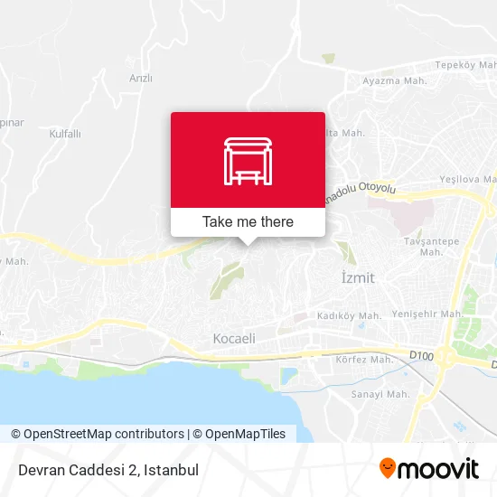 Devran Caddesi 2 map