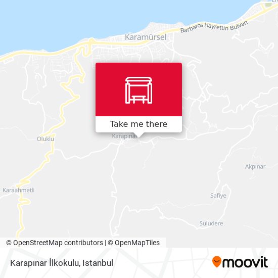 Karapınar İlkokulu map
