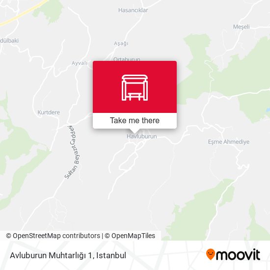 Avluburun Muhtarlığı 1 map