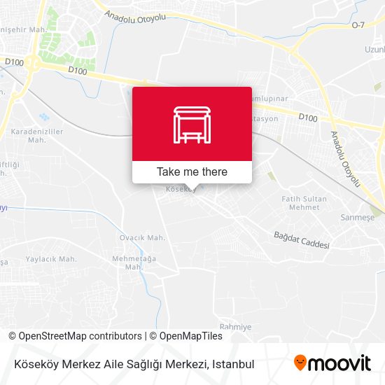 Köseköy Merkez Aile Sağlığı Merkezi map