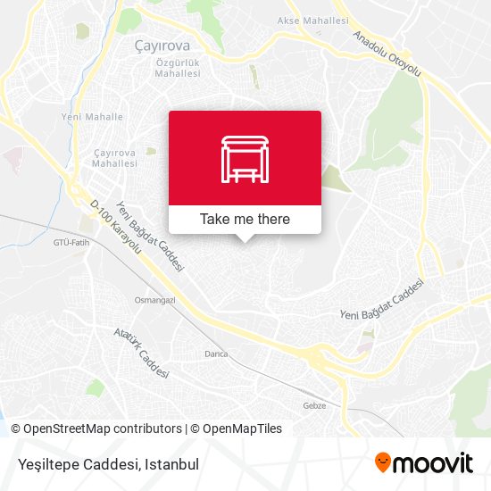 Yeşiltepe Caddesi map
