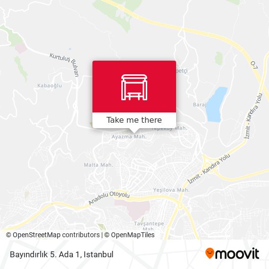 Bayındırlık 5. Ada 1 map