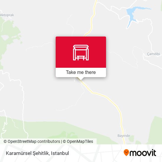 Karamürsel Şehitlik map
