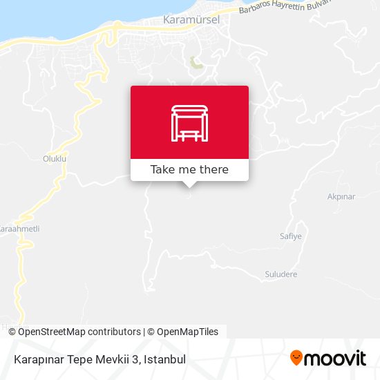 Karapınar Tepe Mevkii 3 map