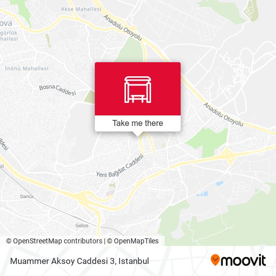 Muammer Aksoy Caddesi 3 map