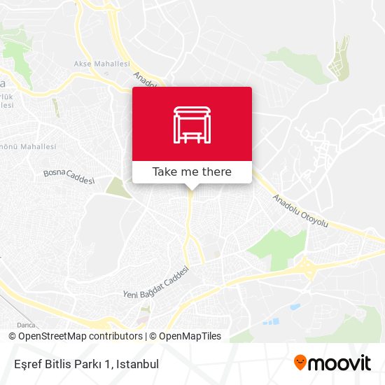 Eşref Bitlis Parkı 1 map