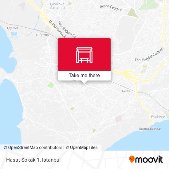 Hasat Sokak 1 map