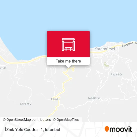 İZnik Yolu Caddesi 1 map