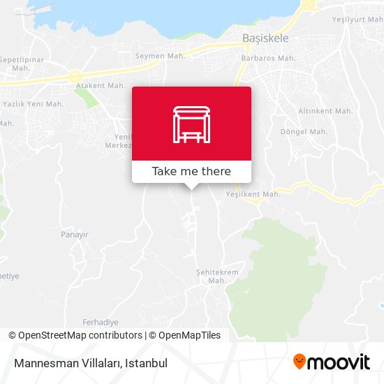 Mannesman Villaları map