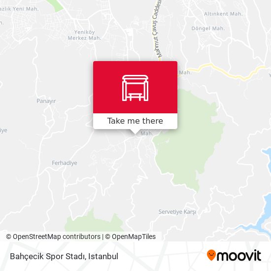 Bahçecik Spor Stadı map