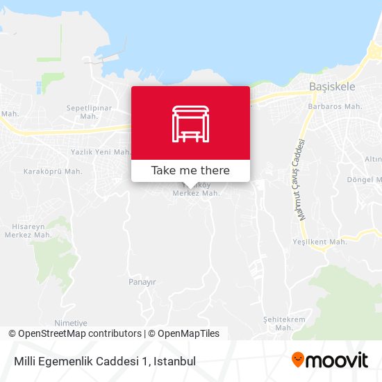 Milli Egemenlik Caddesi 1 map