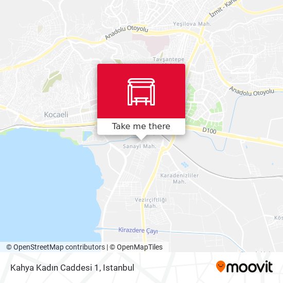 Kahya Kadın Caddesi 1 map