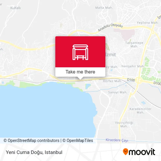 Yeni Cuma Doğu map