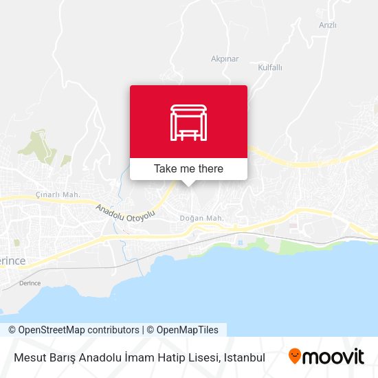Mesut Barış Anadolu İmam Hatip Lisesi map
