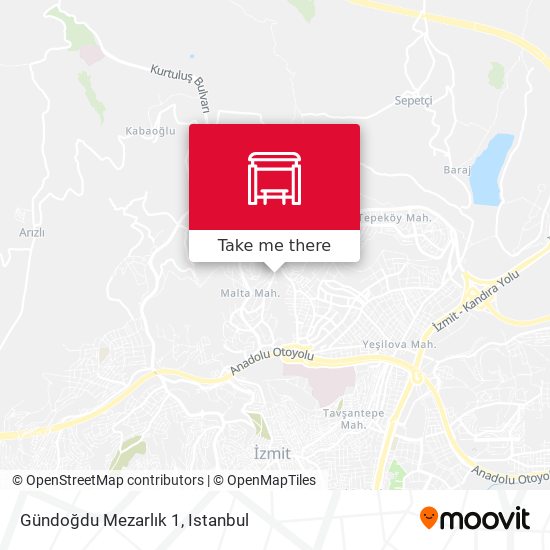 Gündoğdu Mezarlık 1 map
