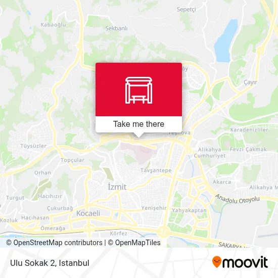 Ulu Sokak 2 map