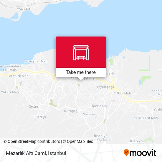 Mezarlık Altı Cami map