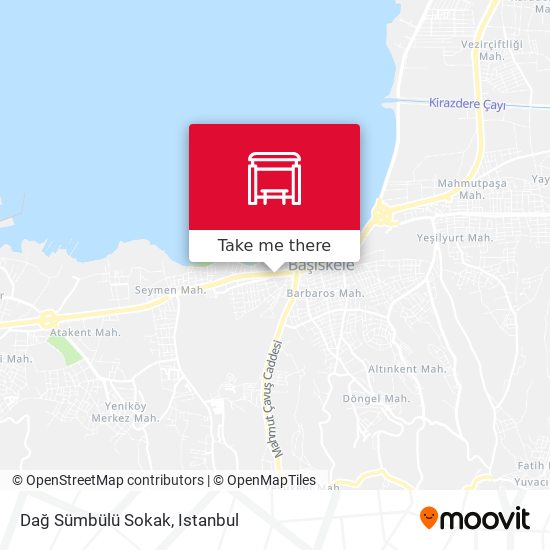 Dağ Sümbülü Sokak map